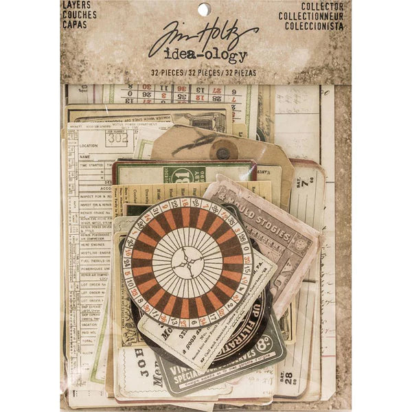 Solos Idea-Ology Paper Dolls Die-Cuts 83/Pkg Tim Holtz