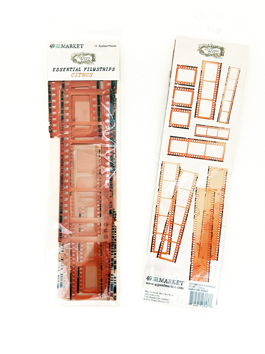 Vintage Bits: Essential Filmstrips 'Citrus' 49 & Market from  micmoc.com at Mic Moc 