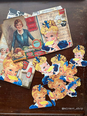 'Bread Girl' Die Cuts (10 Pk) from micmoc.com at Mic Moc 