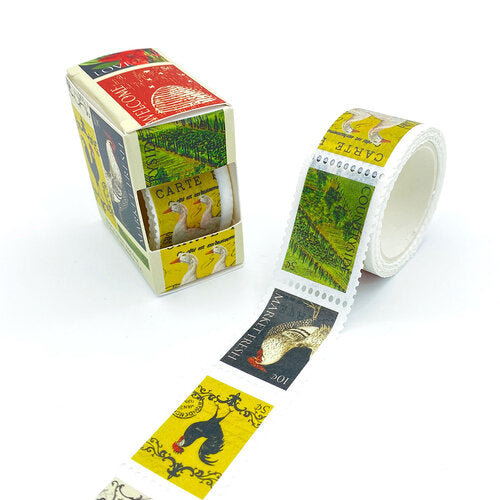 Vintage Artistry Countryside Washi Tape - 'Postage'