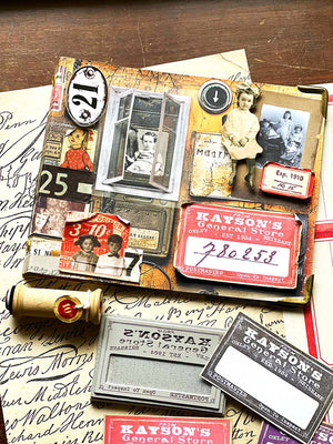 'Kayson's General Store' Rubber Stamp by Mic Moc from micmoc.com 